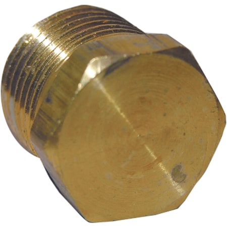 Westlake Pipe & Fittings 3/8'' MPT Brass Hex Head Plug 17-9167