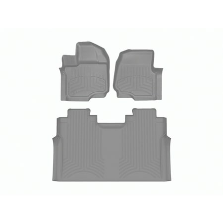 Weathertech Grey, Front and Rear FloorLiner HP 46697-1-4IM