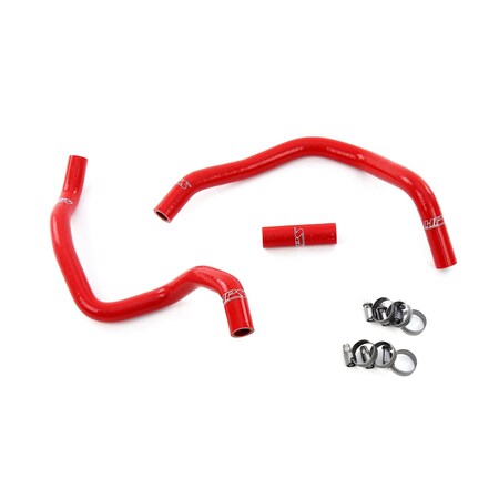 Hps Performance High Temp Reinforced Silicone Heater Coolant Hose Kit, Red, 57-2110-RED