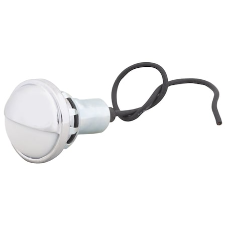 Grote Compact Courtesy Lamp, Chrome, Clear 60101