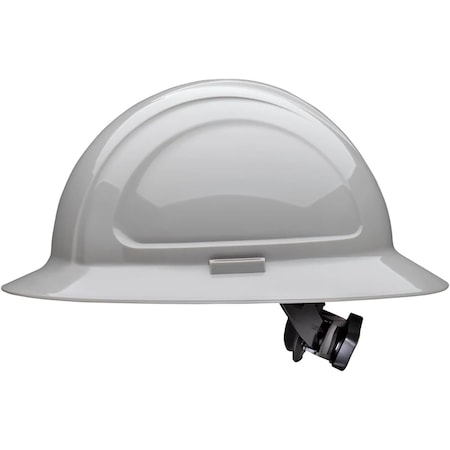 North Type I, Full Brim Hard Hat w/HDPE Shell, 4-Point Textile Suspension and Wheel Ratchet Adj. N20R090000