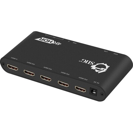 Siig 1x4 HDMI 2.0 HDR DistAmplifier, CEH22Y11S1 CE-H22Y11-S1