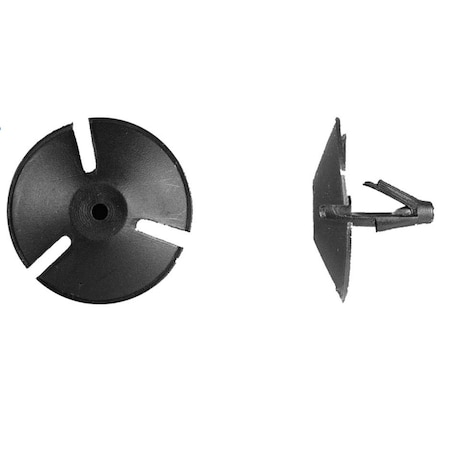 Disco Automotive Hardware 1/4'' Hole Size 1 5/16'' Head 13/16'' Stem, 36PK 1865MT