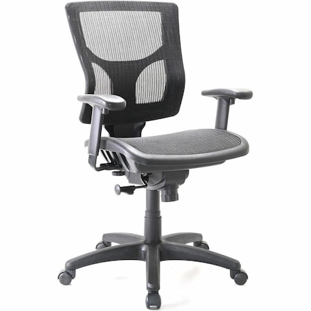 Lorell Conjure Mesh Task Chair, Black LLR62014