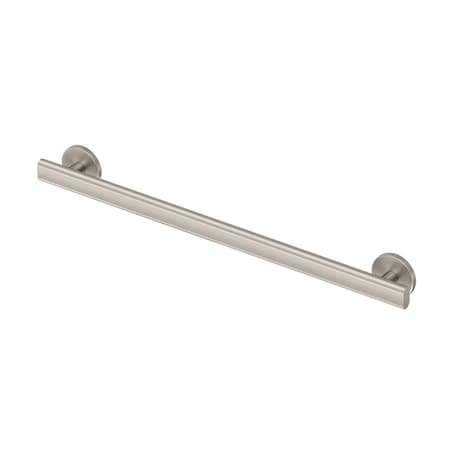 Gatco Nouveau 24 in Grab Bar, Satin Nickel 672SN