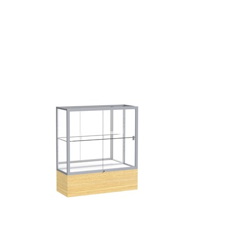 Ghent Counter Display Case 36x40x14, Mirror, Satin 2281MB-SN-LV