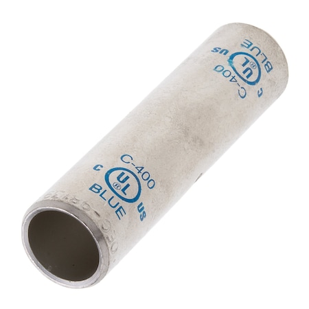 Nsi Splice Wire Connector, 400 MCM Max, Blue, None Insulation, 600 V, 290 A C-400