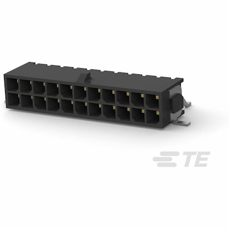 Te Connectivity 22P MICRO MNL ASSY R/A SMT LF 5-794629-2