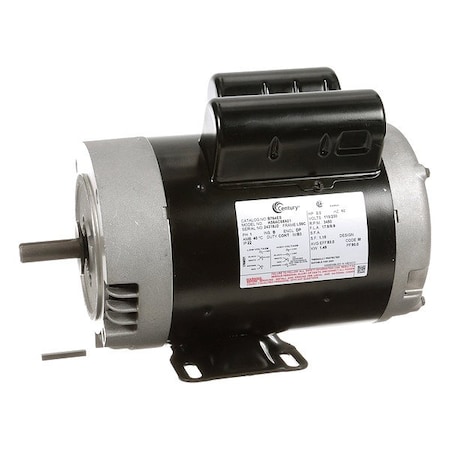 Century Capacitor-Start/Run General Purpose Motor, 2 hp HP, 56C Frame, 115/208-230V AC Voltage B764ES