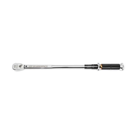 Gearwrench 1/2" Drive 120XP Certified Micrometer Torque Wrench 30-250 ft/lbs. 85181CERT