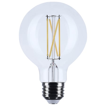 Satco 6 Watt G25 LED Medium Base Clear 3500K CCT 120 Volt S12482