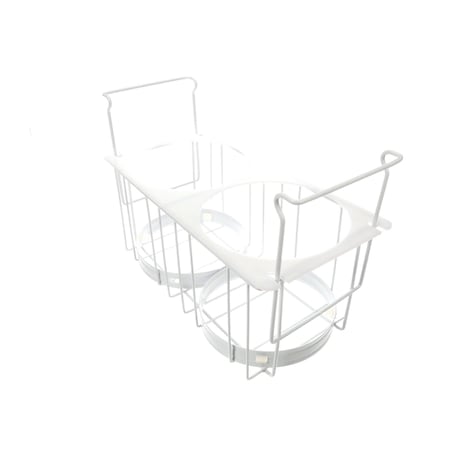 Maxx Cold Basket/Hanging Tub Holder, Double XDCBASKET2S