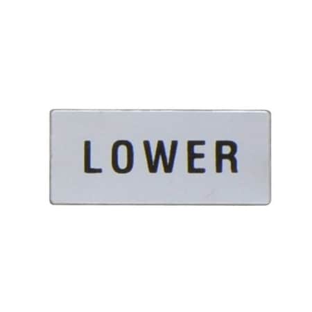 Lovato Label "Lower", 50PK LPXAGB232