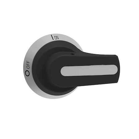 Lovato Pistol Handle Black, 65Mm Leng Type 1 , 3R, 12 , 4, 4X, 6Mm & 7Mm Shaft GAX66NB