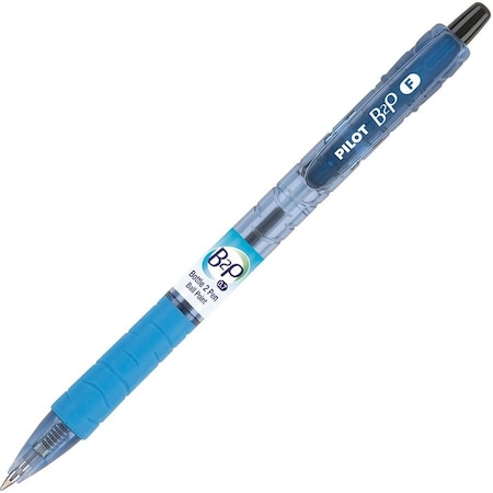 Pilot B2P RECYCLED BALLPOINT PEN, 0.7 MM, BLACK INK, DOZEN 32600