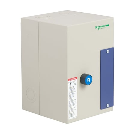 Schneider Electric Motor Starter, Non-Reversing, 1NC/1NO, 480V AC, 3 P LE1D093A62OT70