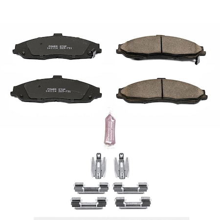 Powerstop Z23 Evolution Sport Carbon Fiber-Ceramic Brake Pads with