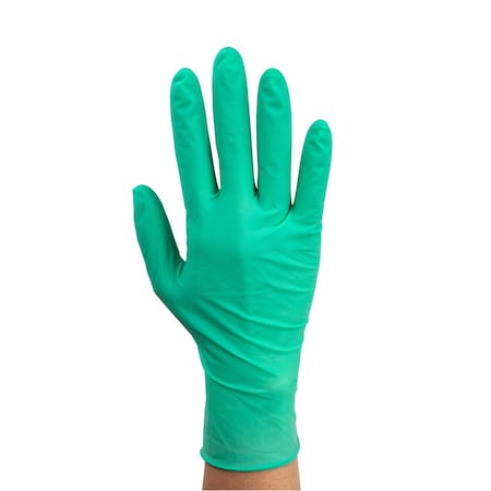 Dynarex AloeTex Latex Gloves w/Aloe, Large, Green, Powder-Free, 1000PK 6719