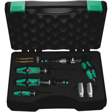 Wera 7443/61/9 Assembly set for tyre pressure control systems, 9 pieces 5074745001