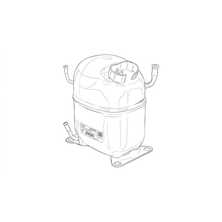 Nidec-Embraco 208-230v1ph R404A 1 1/2hp Comp NJ9238GK2