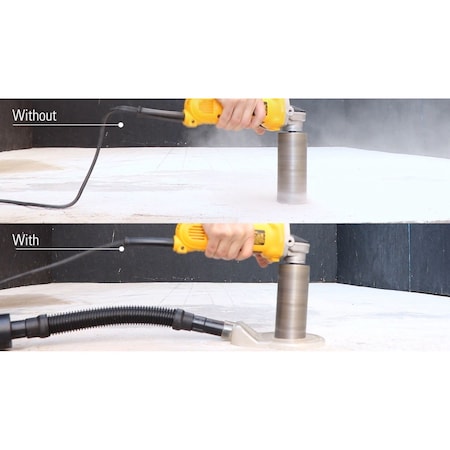 Dustless Technologies BitBuddie Dust/Slurry Shroud for Drilling, 4" D1905