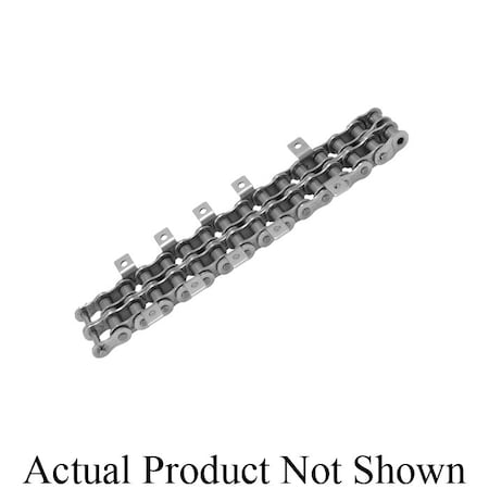 Tsubaki Double Strand Connecting Link, #60 chain, 3/4 P, 1.988 in OAW, 0.235 Dia Pin 60-2NPK1CL
