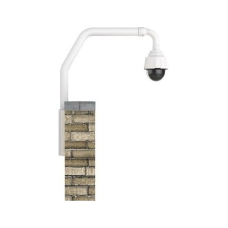 Axis AXIS T91D62 Wall Mount for Network Camera - White - TAA Compliant - 1 - Aluminum 5507-271