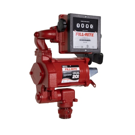 Fill-Rite Electric Drum Pump, Cast Iron, 115 V AC FR711VLN