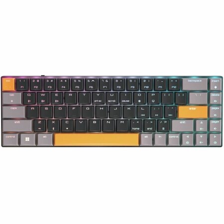 Cherry MX-LP 2.1, WIRELESS, Bluetooth, MX LOW PROFILE SPEED RGB SWITCH, Black, For Office and Gaming G80-3860LVAUS-2