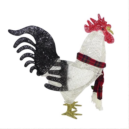 Alpine Rooster 33 in. Yard Decor WDR168