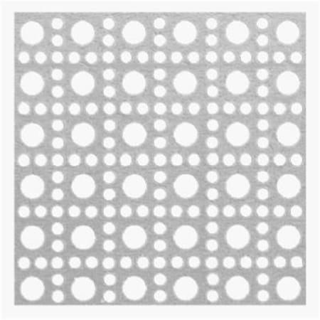 Swivel 11257 24 x 36 in. 0.020 Silver Lincane Aluminum Sheet, 5PK SW2501979