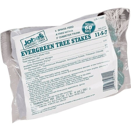 Easy Gardener Jobes Fertilizer Bag, Spike, 11-3-4 N-P-K Ratio 02011