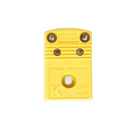 Omega Mini Jack, Type K, Yel, Alumel; Chromel SMP-K-F