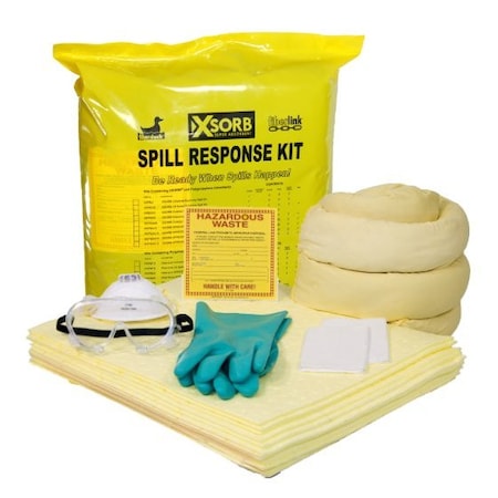 Fiberlink Spill Kit, FiberLink, HazMat, Economy, PK3 PKPB8H-3
