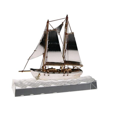 Gfancy Fixtures Crystal Wave Sailboat GF2528730
