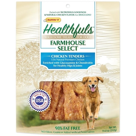 Ruffin'It Treat Pet Chicken W/Gluc 10Oz 08506