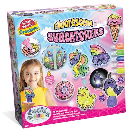 Small World Toys Fluorescent Suncatchers 9721600