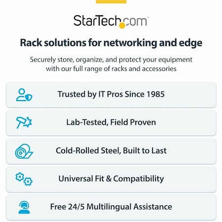 Startech.Com 12U Wall Mount Rack 19in - 14in Deep WALLMNT12