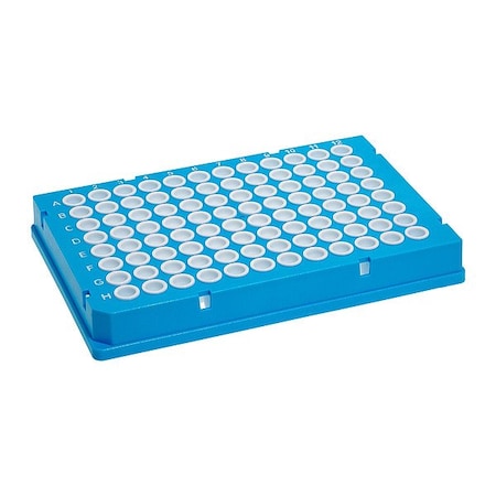 Mtc Bio PCR Well Plate, White, 15.5 mm H, PK50 P9096-FSW