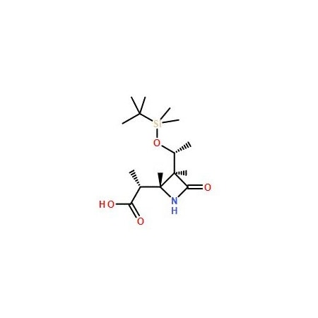 Ak Scientific (3S, 4S)-4-[(R)-1-carboxyethyl]-3-[(R)-1-(t-butyldimethylsilyloxy)ethyl]-2-azetidinone (100g), CAS 9 K799-100g
