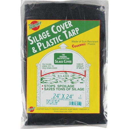 Warps 24 'x24 ' Coverall Polyethylene 3 Mil. Silage Cover SSC-24