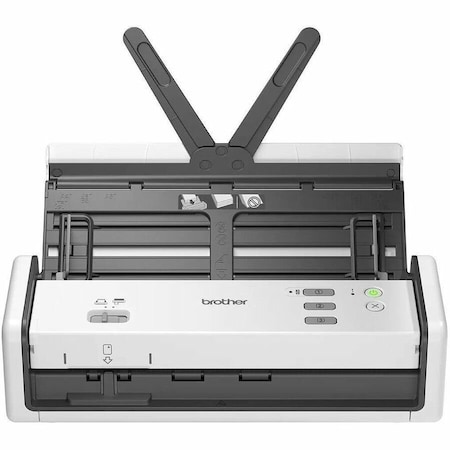 Brother Compact Duplex Desktop Scanner with Single Pass Double-Sided Scanning, 30 cpm ADS-1300