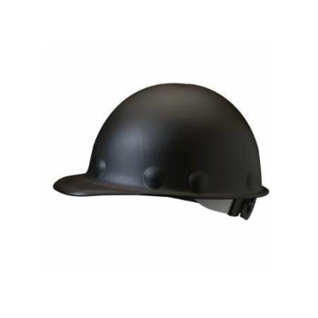 Honeywell Fibre-Metal Roughneck P2 Hard Cap, 8-point Ratchet, P2A, Black 280-P2ARW11A000