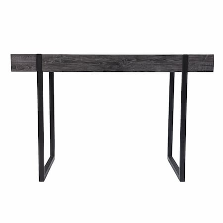 Homeroots 45" Black Writing Desk 402062