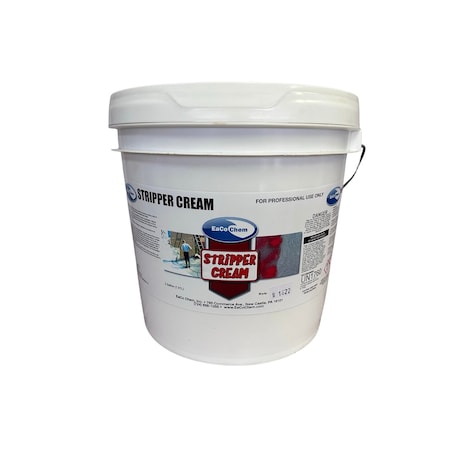 Eaco Chem Stripper Cream 2 Gallon - Remove Paint, Graffiti and Heavy Black Crust on Wood, Natural Stone, Meta SC2g