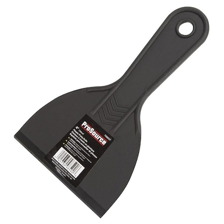 Prosource Putty Knife, 4 in W Blade, 4 in L Blade, Plastic Handle JL-PS043L