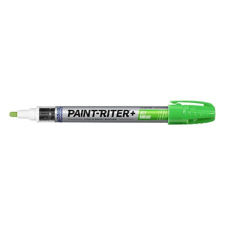 Markal Paint Marker, Medium Tip, Light Green Color Family, Paint 96970