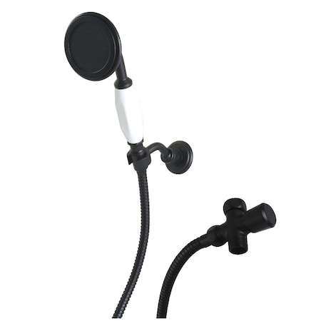 Kingston Brass Hand Shower Kit, Matte Black KX10200BD