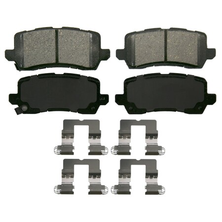 Wagner Brake QuickStop Rear Disc Brake Pad Set Ceramic,  ZD1954