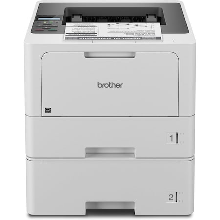 Brother Mono Laser Printer, 48 ppm, Duplex, Ethernet/Wireless, Touchscreen HL-L5210DWT